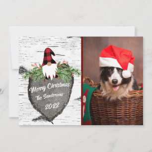 Carte de vacances plat