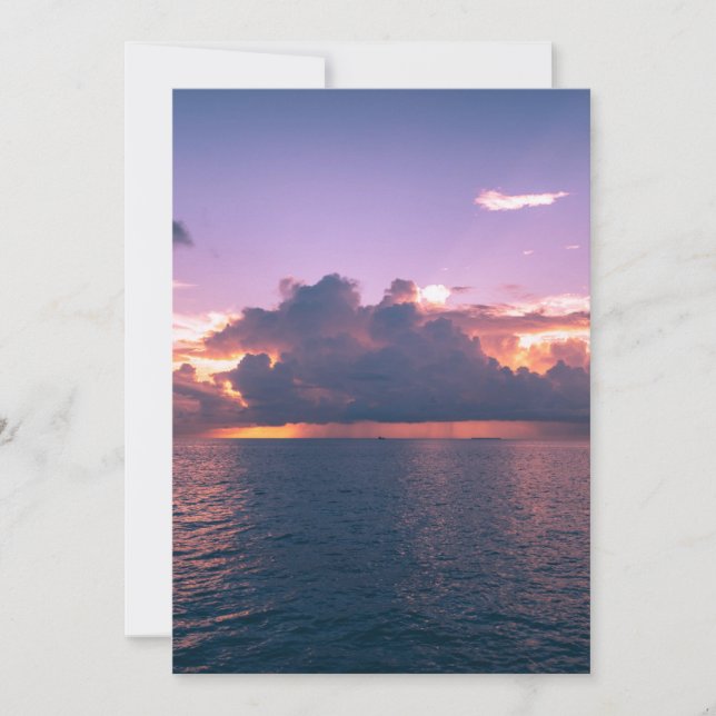Carte de vacances plat 5" x 7" (Devant)