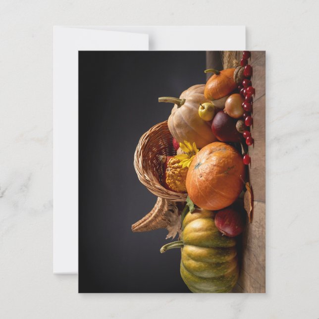 Carte de vacances plat, taille : 4,25 po x 5,5 po, (Devant)