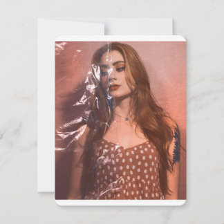 Carte de vacances plat, taille : 4,25 po x 5,5 po,