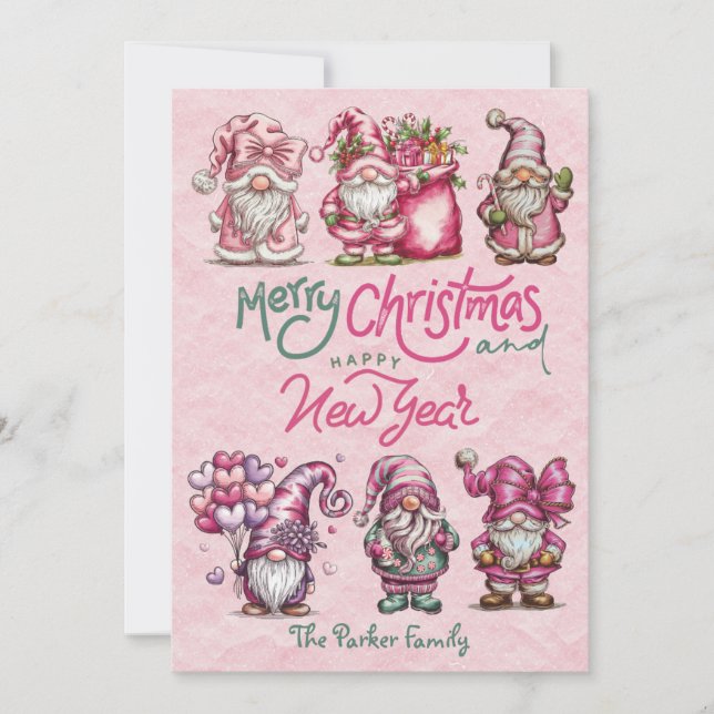 Carte de Vacances Plate (Devant)