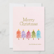 Carte de vacances plate