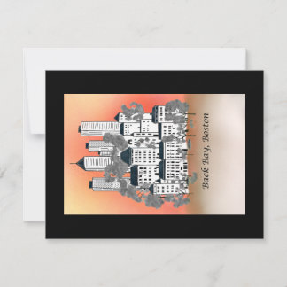 Carte de vacances plate