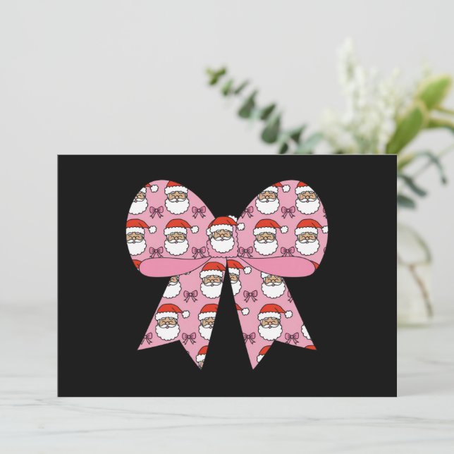 Carte de vacances plate (Debout devant)