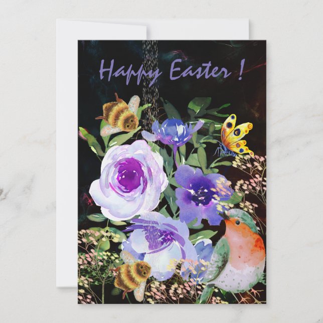 Carte de vacances plate (Devant)