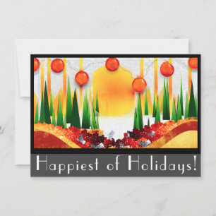 Carte de vacances plate 4,5 x 6,25