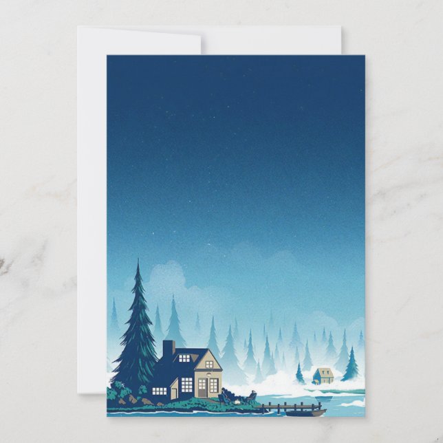 Carte de vacances plate 5" x 7" (Devant)