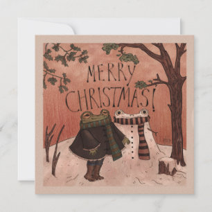 Carte de vacances plate, Taille : 10,8 cm x 14 cm,