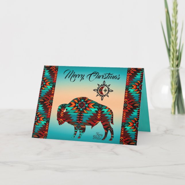 Carte de vacances pliée (Devant)