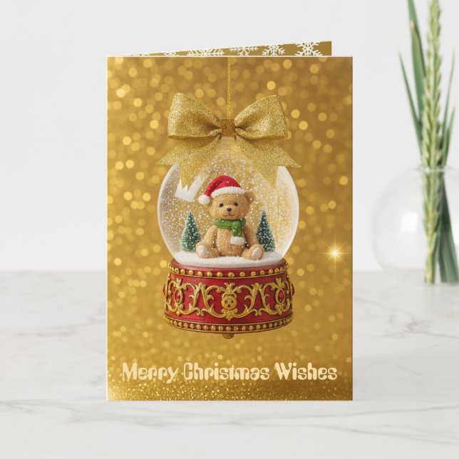 Carte de vacances pliée (Devant)