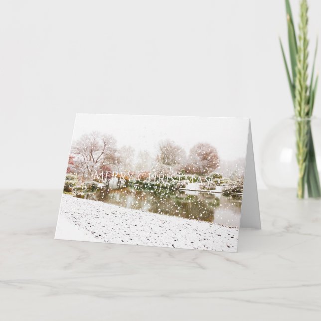 Carte de vacances pliée (Devant)
