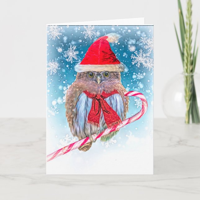 Carte de vacances pliée (Devant)