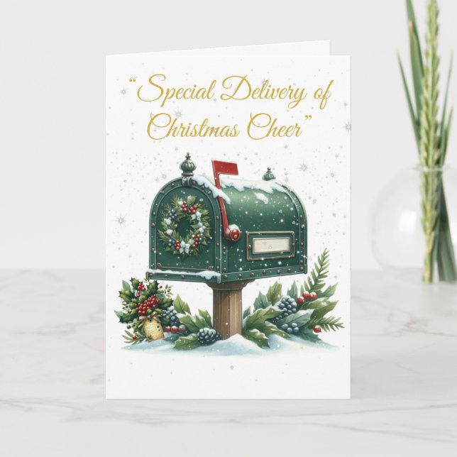 Carte de vacances pliée - Carte Victorian Splendor (Devant)