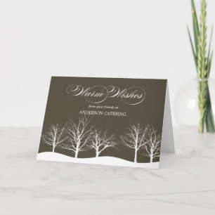 Carte de vacances pour entreprise/entreprise