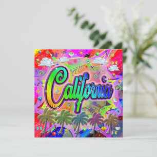 Carte de vacances pour Express de Californie Vista