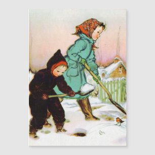 Carte de vacances pour les enfants