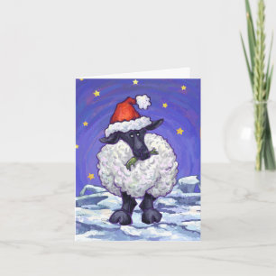 Carte de vacances pour les moutons