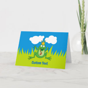 Carte de vacances Prince Frog 7" x 5"