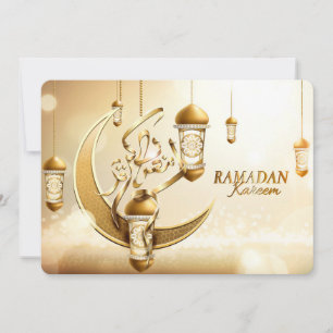 Carte de vacances Ramadan Kareem