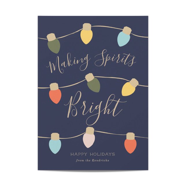 Carte de vacances Retro Twinkles (Créateur téléchargé)