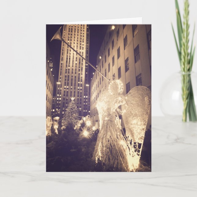 Carte de vacances - Rockefeller Center - NYC (Devant)