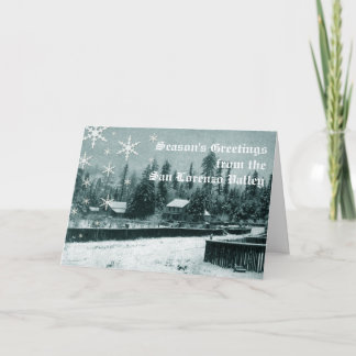 Carte de vacances San Lorenzo Valley