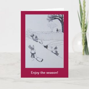 Carte de vacances (sports d'hiver de voisinage)