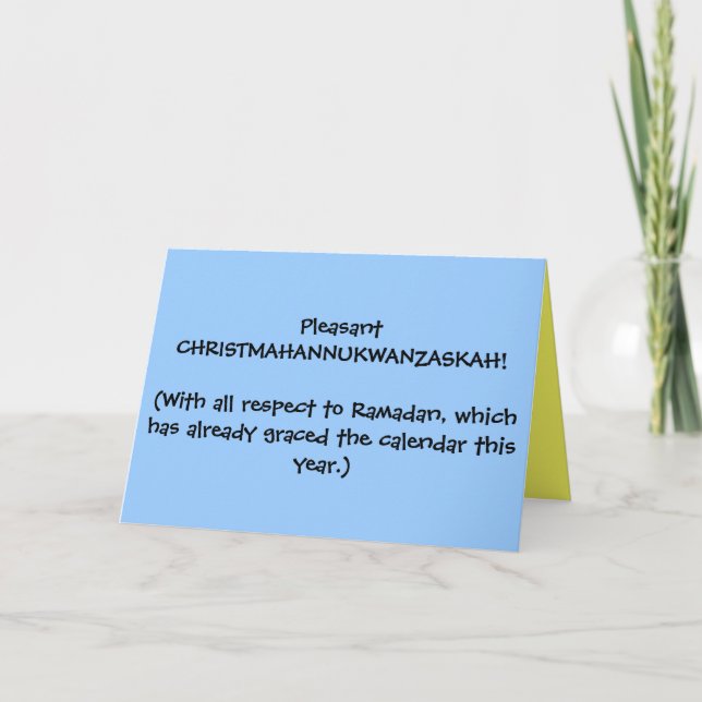 Carte de vacances Super-PC (Devant)