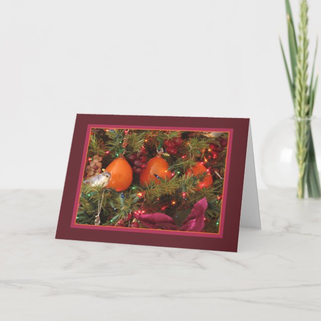 Carte de vacances : Trois Persimmons (Devant)