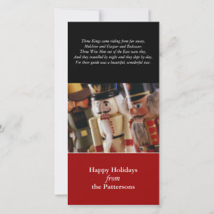 Carte de vacances Trois Rois