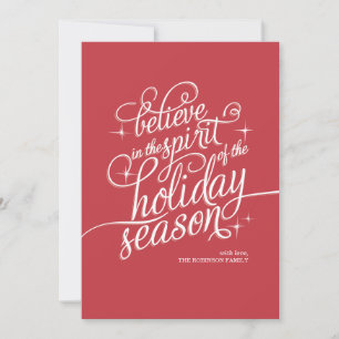 Carte de vacances Twinkle Geisha Script