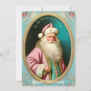 Carte de vacances vintage St. Nicholas