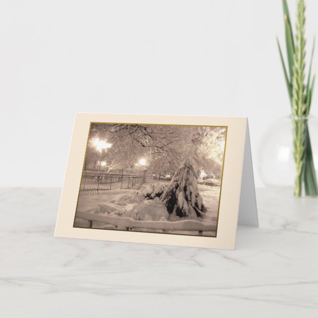 Carte de vacances 'Winter Magic' - Noël (Devant)