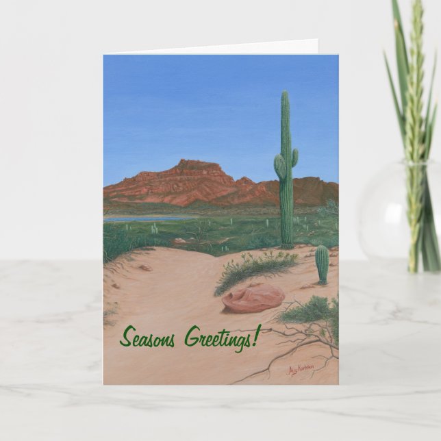 Carte de vacances "You Rock My World" Thème Sud-Ou (Devant)