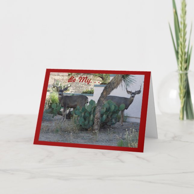 Carte de Valentine de 2 mâles (Devant)