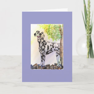 Carte de Valentine de chien