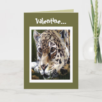Carte de Valentine de guépard