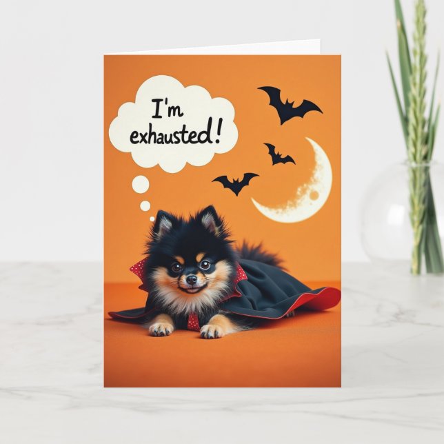 Carte de Vampire Épuisé (Devant)