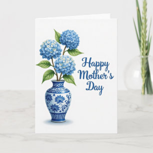 Carte de vase floral arabesque