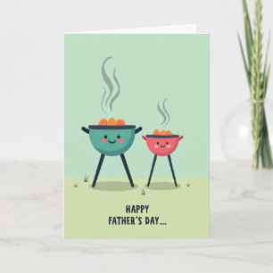Carte de Vases pour la Fête des Pères Douce