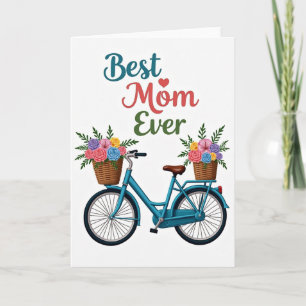 Carte de vélo Meilleure Maman pour toujours