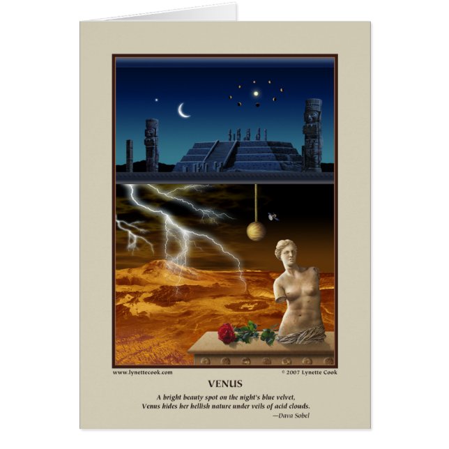 Carte de Vénus (Devant)