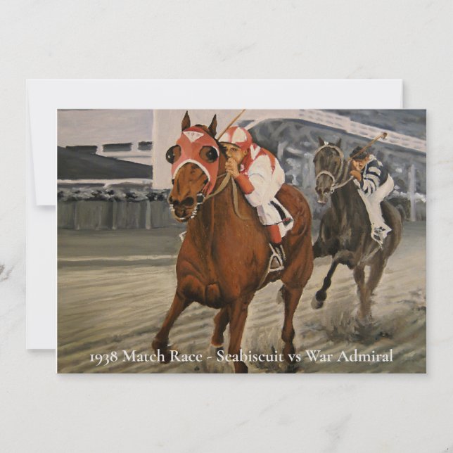 Carte de victoires Classic Thoroughbred Race (Devant)