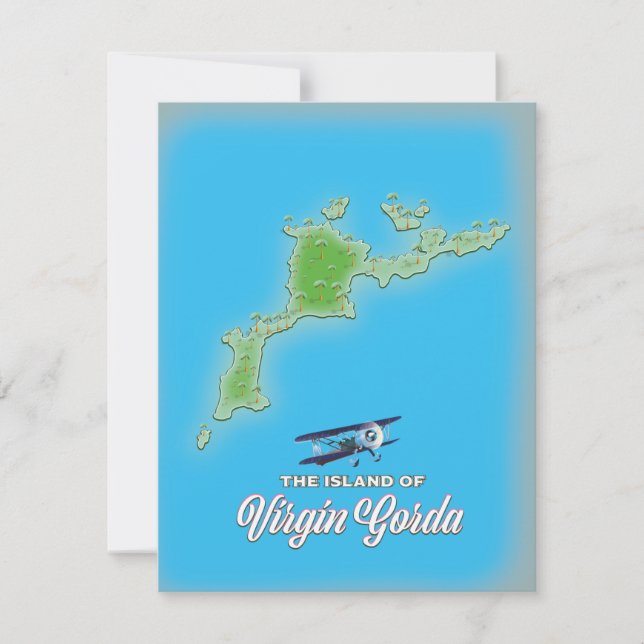 Carte de Virgin Gorda (Devant)