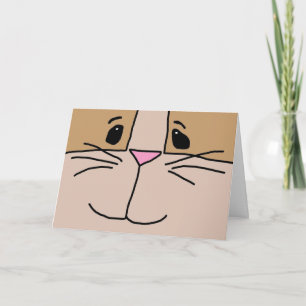 Carte de visage de lapin de Pâques/Pâques pour des