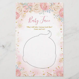 Carte de visage pour bébé Pingouin hiver Flocon de