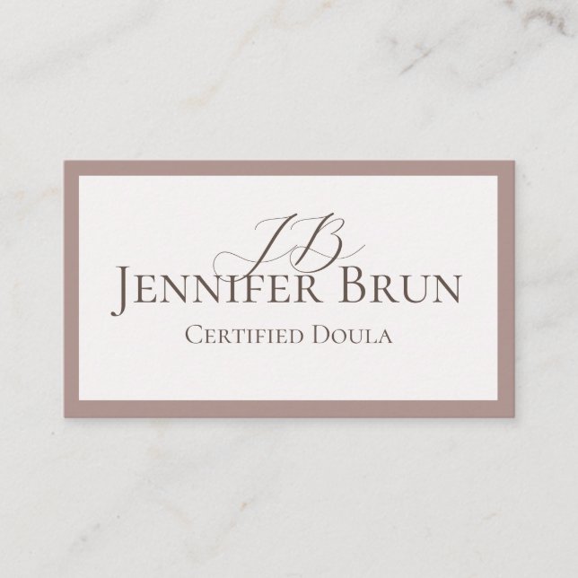 Carte de visite (Devant)