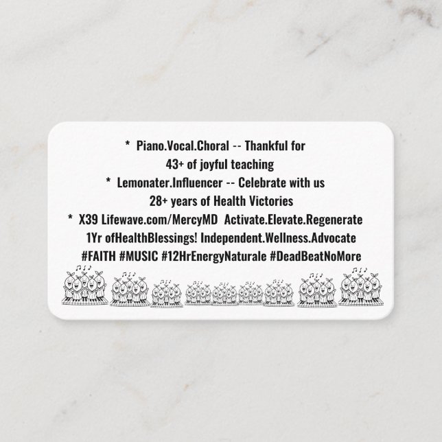 Carte de visite (Devant)