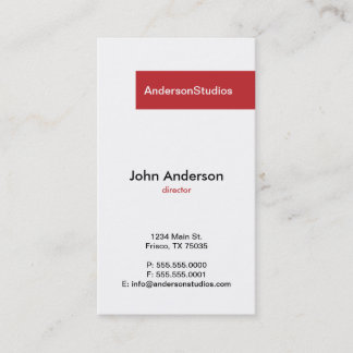 Carte de visite
