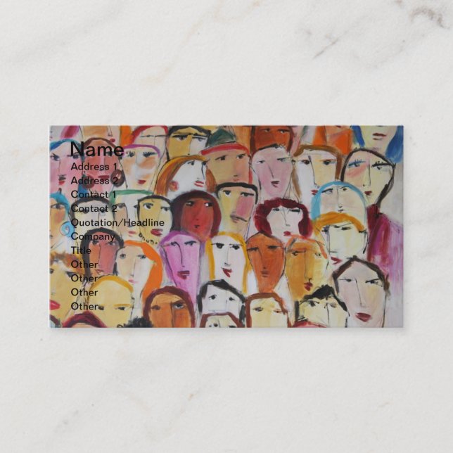 Carte de visite (Devant)